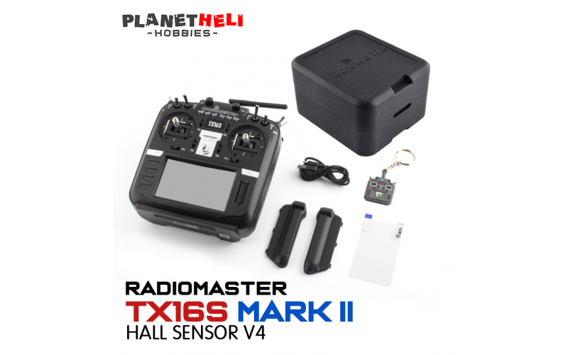 RadioMaster TX16S MKII V4.0 16CH 2.4G Hall Gimbals Transmitter Remote Control ELRS 4in1